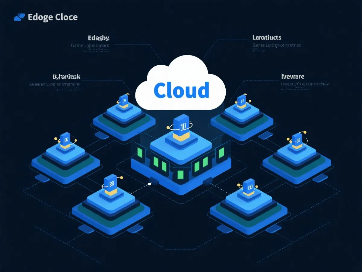 JDB电子平台 云端与边缘架构示意